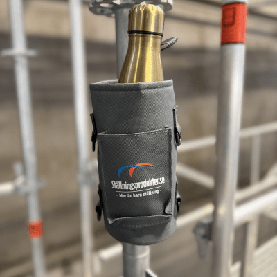 magnetisk vattenflaskhållare grå