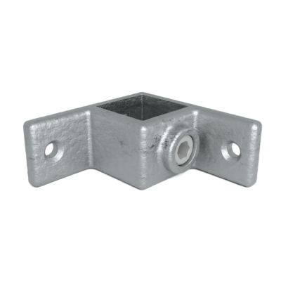 Fyrkantskoppling 90gr fixering Silver