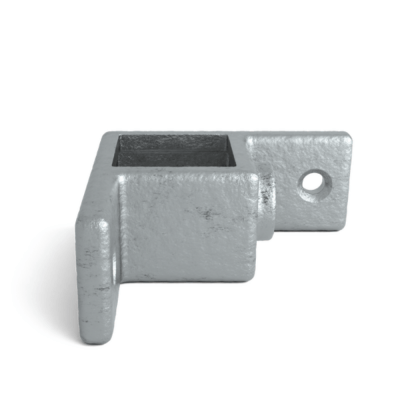 Fyrkantskoppling 90gr fixering Silver