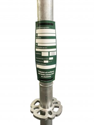 Grönskylt dubbelsidig