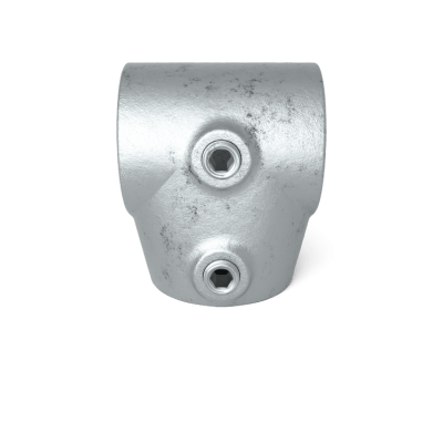 Rörkoppling vinkel 0-11 gr Silver