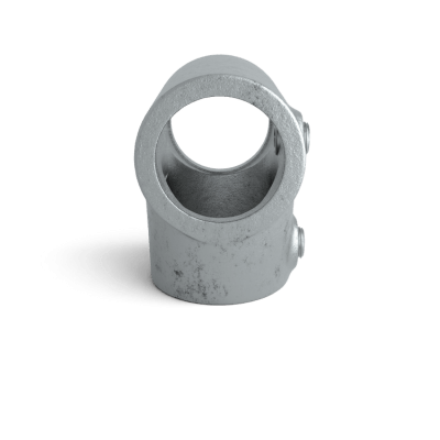 Rörkoppling vinkel 0-11 gr Silver