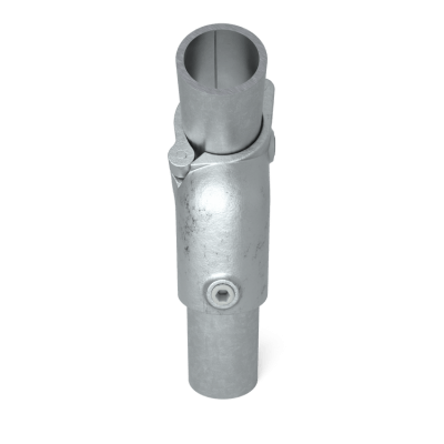 Rörkoppling öppningsbar T-koppling 45 gr Silver