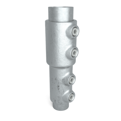 Rörkoppling övergångshylsa 33,7-26,9 mm Silver
