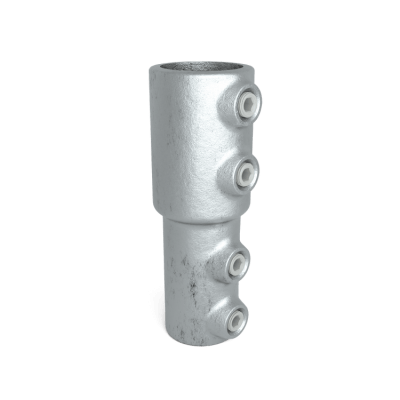 Rörkoppling övergångshylsa 33,7-26,9 mm Silver