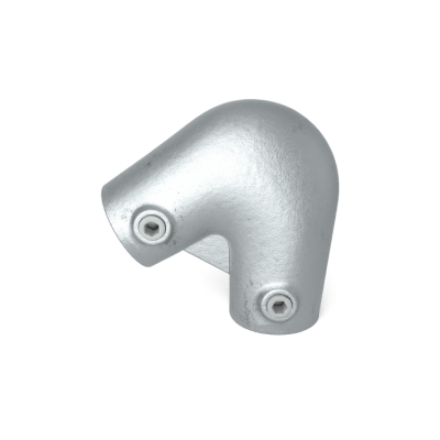 Rörkoppling vinkel 40-70 grader 48,3mm Silver