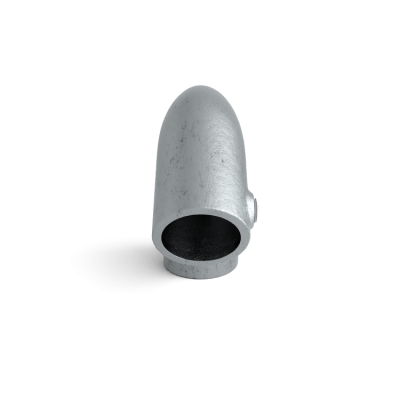 Rörkoppling vinkel 40-70 grader 48,3mm Silver