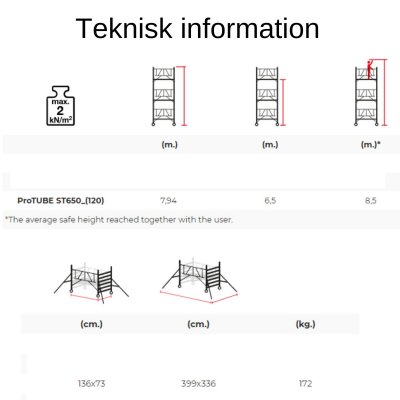 Minitower 8,5m SP PRO