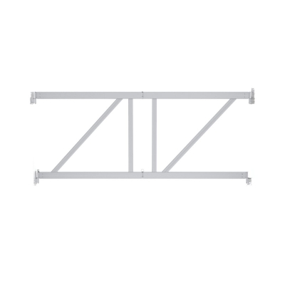 Vikbar diagonalram till grundsektion