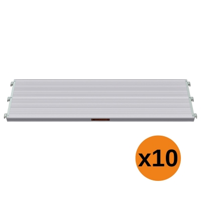 Plattform Aluminium 2,57m 10-pack