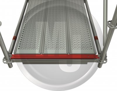 Plattformslås stål