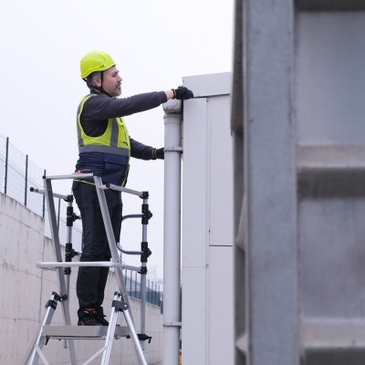 Plattformsstege med hjul Nova