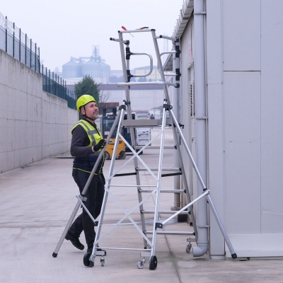 Plattformsstege med hjul Nova