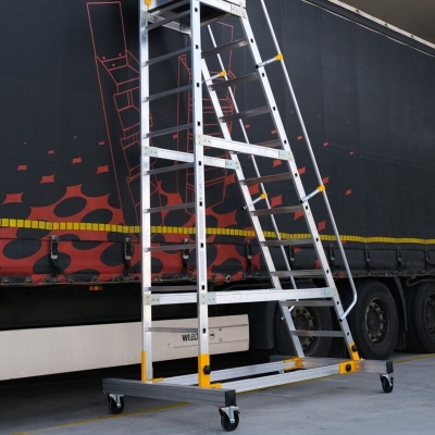 Mobil arbetsplattform enkel 1m