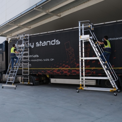 Mobil arbetsplattform enkel 2m