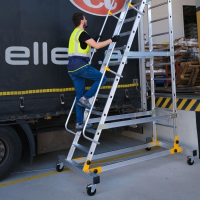 Mobil arbetsplattform enkel 3m