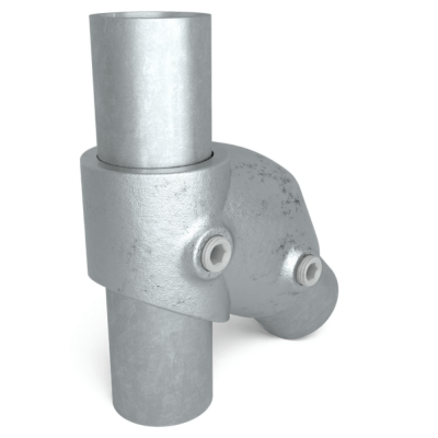 Rörkoppling 45-60 gr Silver