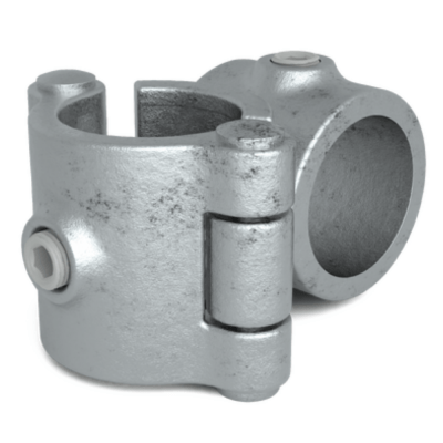 Rörkoppling 90gr öppningsbar Silver