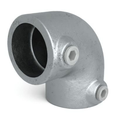 Rörkoppling 90 gr Silver