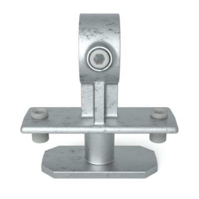 Containerfäste ovansida 48,3mm Silver