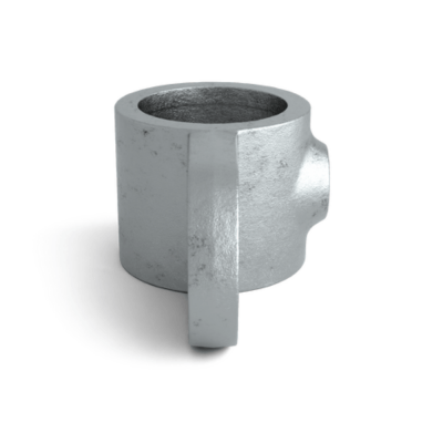 Rörkoppling Diagonalfäste Silver