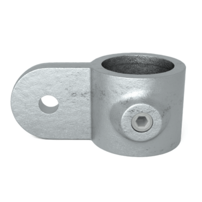 Rörkoppling Diagonalfäste Silver
