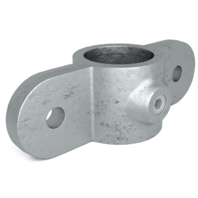 Rörkoppling Dubbel Diagonalfäste Silver