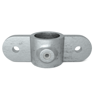 Rörkoppling Dubbel Diagonalfäste Silver