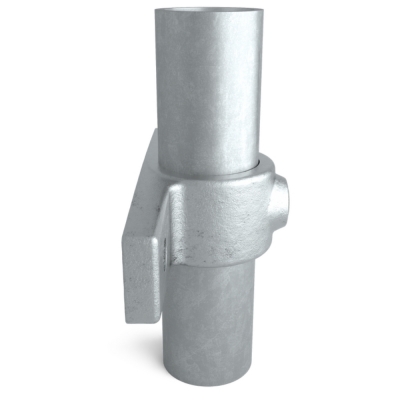 Rörkoppling Dubbelsidig Fixering Silver