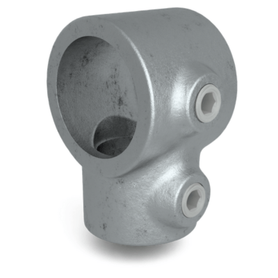 Rörkoppling rak 42,4-48,3mm Silver