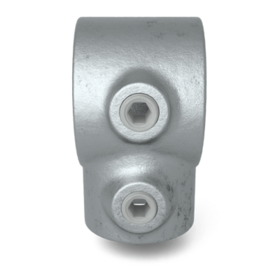 Rörkoppling rak 42,4-48,3mm Silver