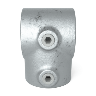 Rörkoppling rak Silver