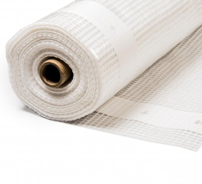 vit ställningsplast vinterväv för byggställning