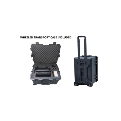 Repmoped för nedfirning och uppfirning svart väska