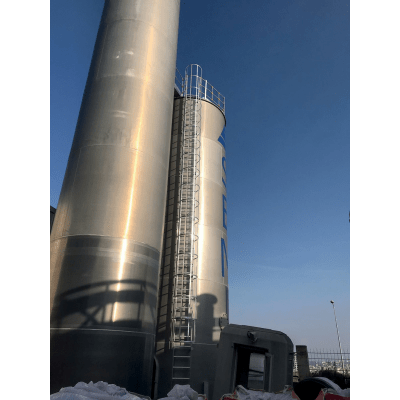 Underhållsplattform silo