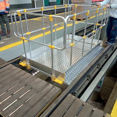 Säkerhetsplattform för järnvägsspår