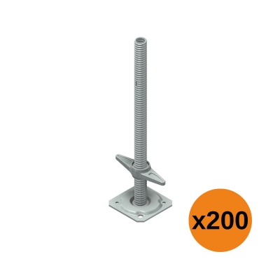 Ställningsfot Stål 0,78m 200-pack