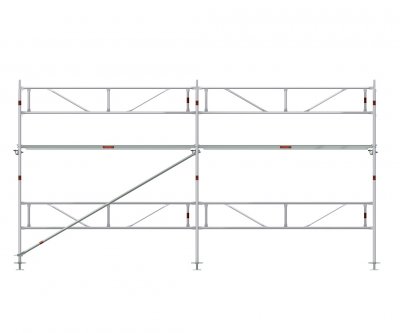 Byggställning RAM ALU 6x4 m