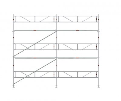 Byggställning RAM ALU 6x6 m
