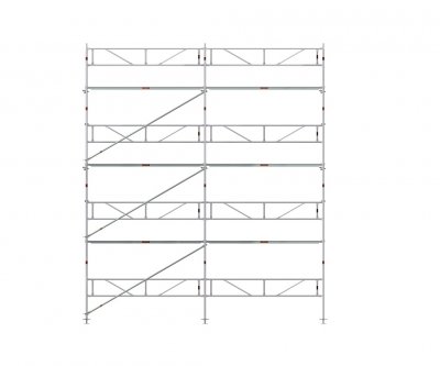 Byggställning RAM ALU 6x8 m