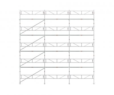 Byggställning RAM ALU 9x10 m