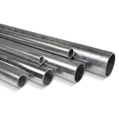 Stålrör galv 42,4mm Silver