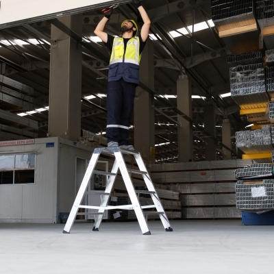 Arbetsbock bred 4-steg 1,0 m