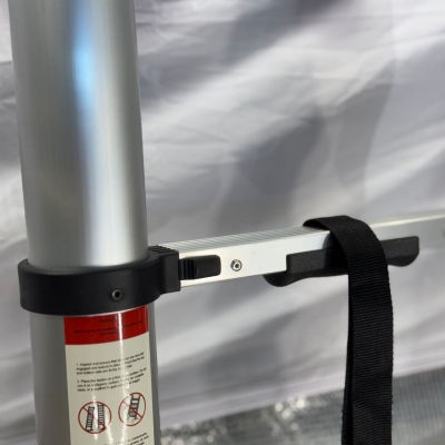 Teleskopstege 2,9m för trånga utrymmen.