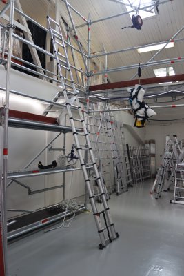 teleskopstege 4,7m helt utfälld