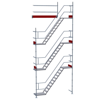 Trapptorn till Modulställning stål