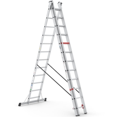 Kombistege 8,6m 3-delad