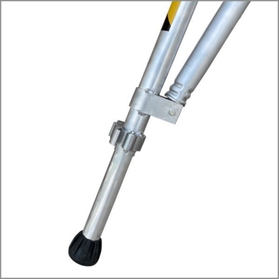 rullställning bred 8m silvrig och gul