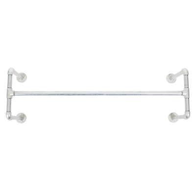 Väggmonterad klädstång dubbel 105x30