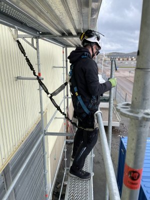 Kopplingslina dubbel 1,8m 383 ALU